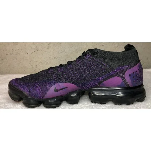 Nike Air VaporMax Flyknit 2 Night Purple Mens Running Shoes 942842-013 Size 10 - Picture 5 of 11